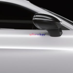 Adesivi auto uBroker 15,3x2,9cm 03