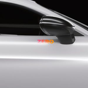 Adesivi auto ZERO 12x2,9cm 05
